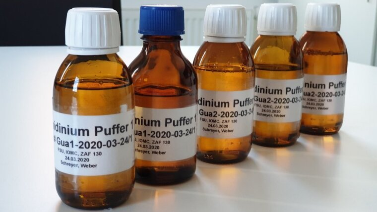 Pufferlösungen für PCR-Tests